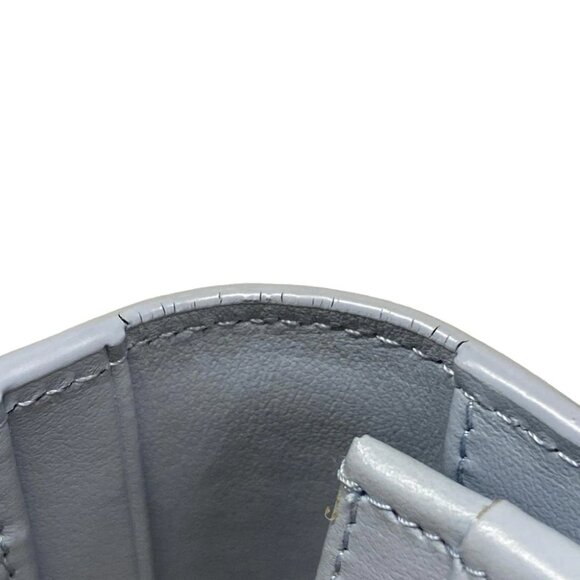 Auth PRADA - 1MV025 Light Blue Saffiano Leather Long Wallet - Picture 13 of 13